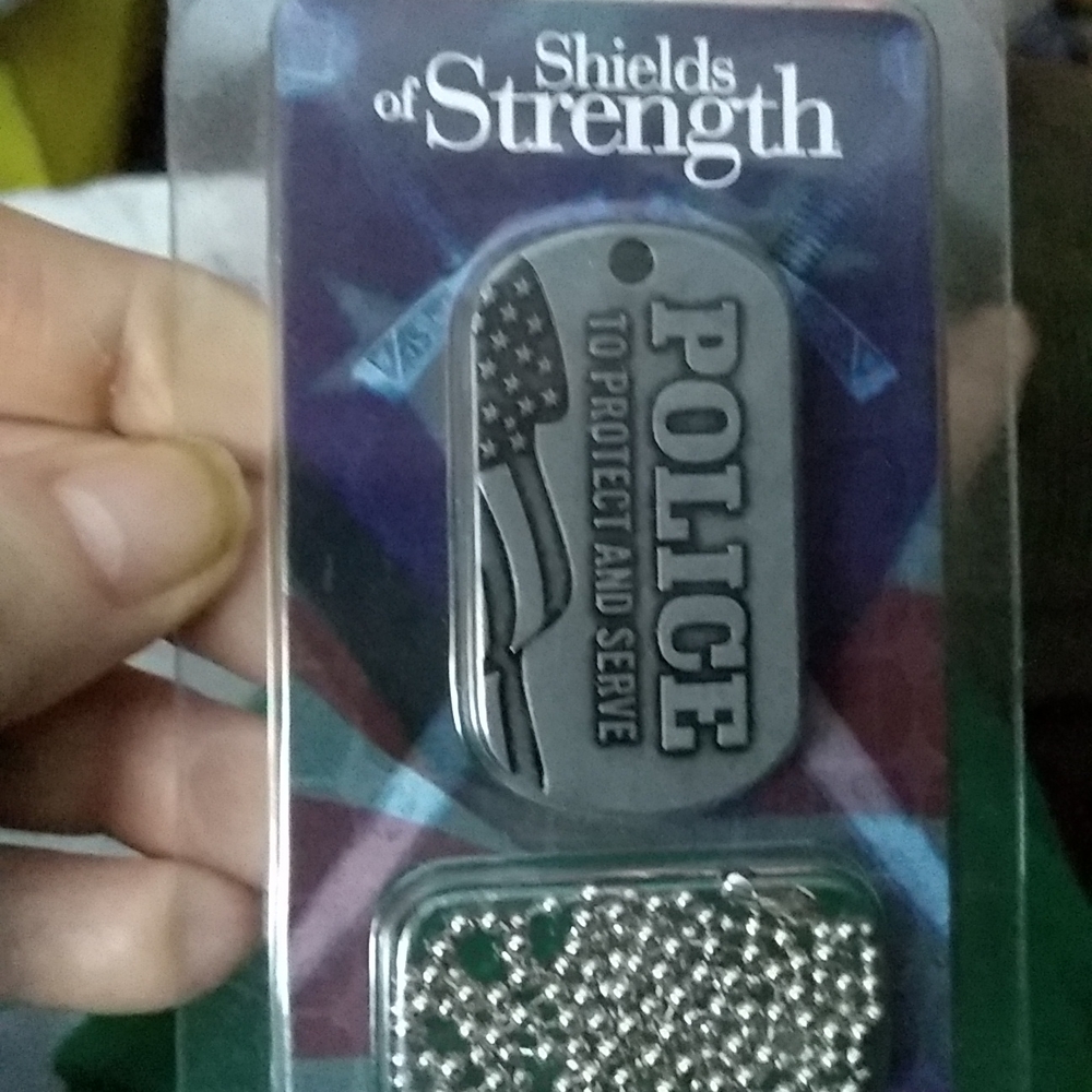 Shields of Strength Police Dog Tag